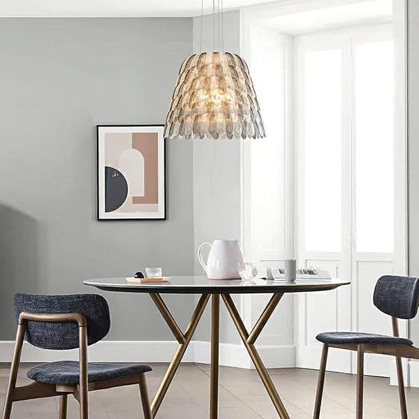 Artistic Feather Pendant Light 15.7