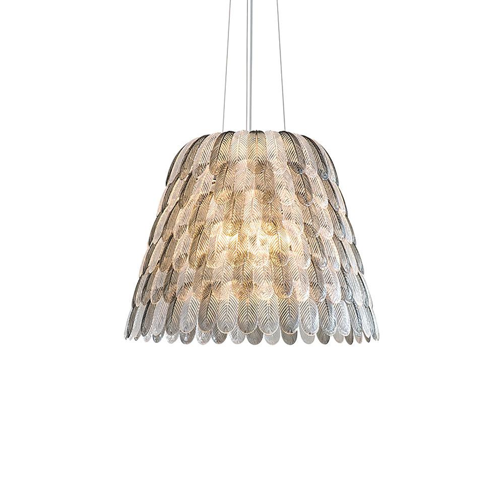 Artistic Feather Pendant Light 15.7