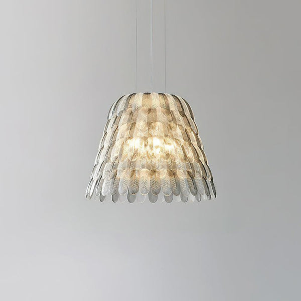 Artistic Feather Pendant Light 15.7