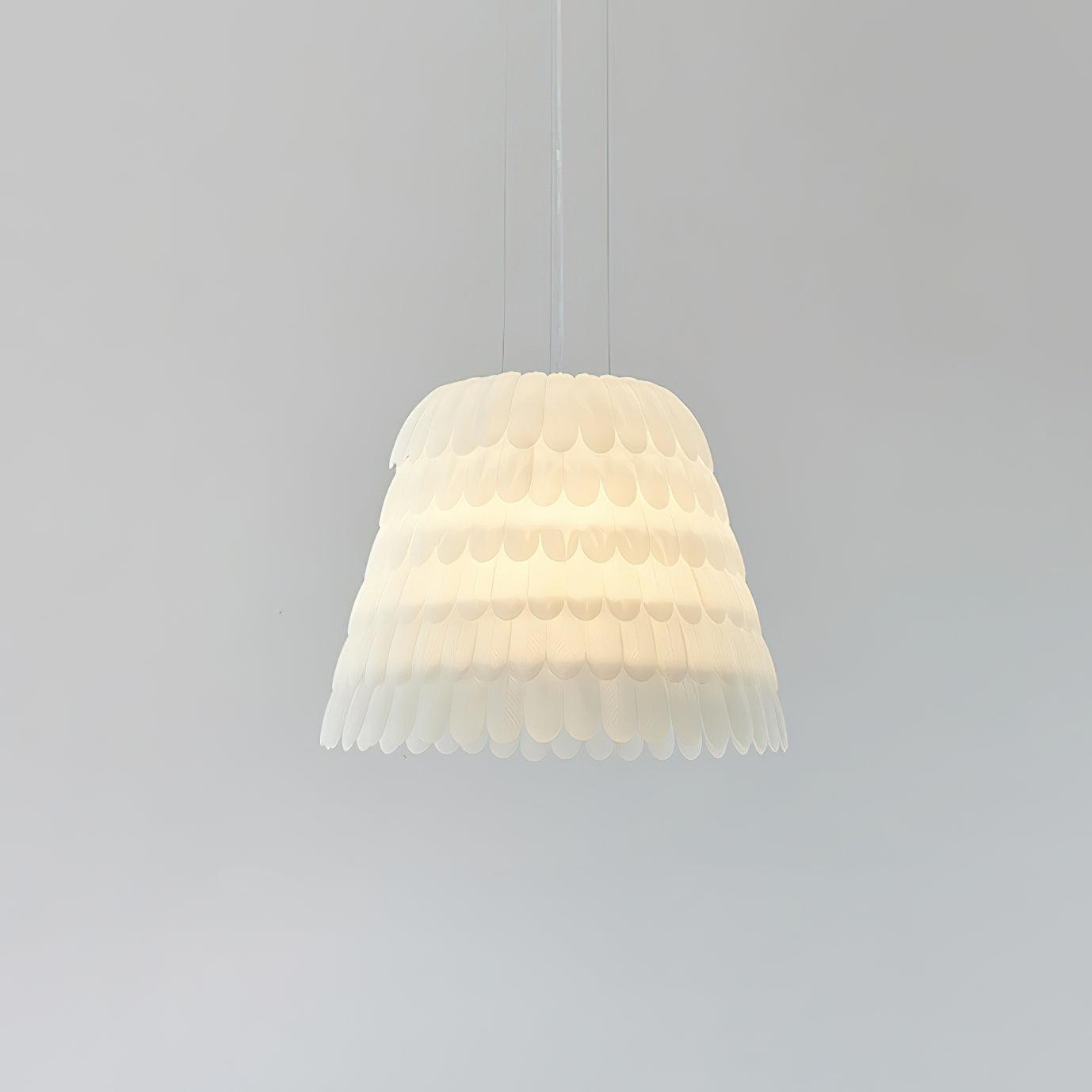 Artistic Feather Pendant Light 15.7