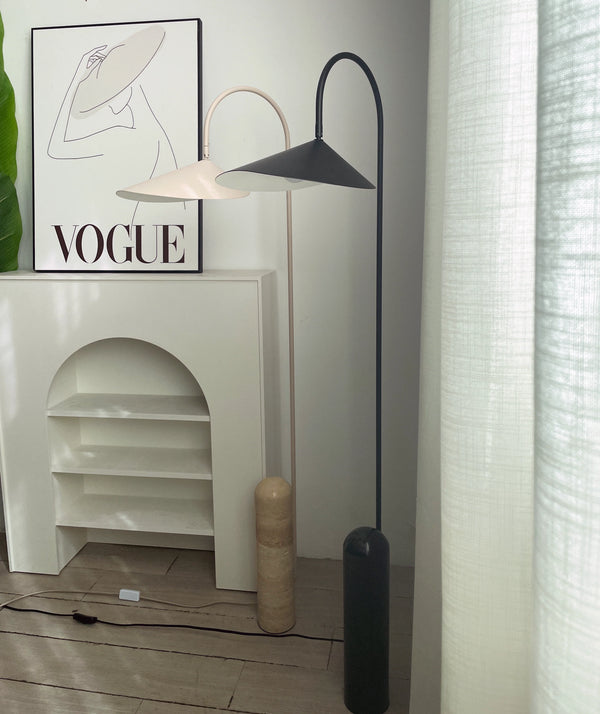 Arum Marble Floor Lamp