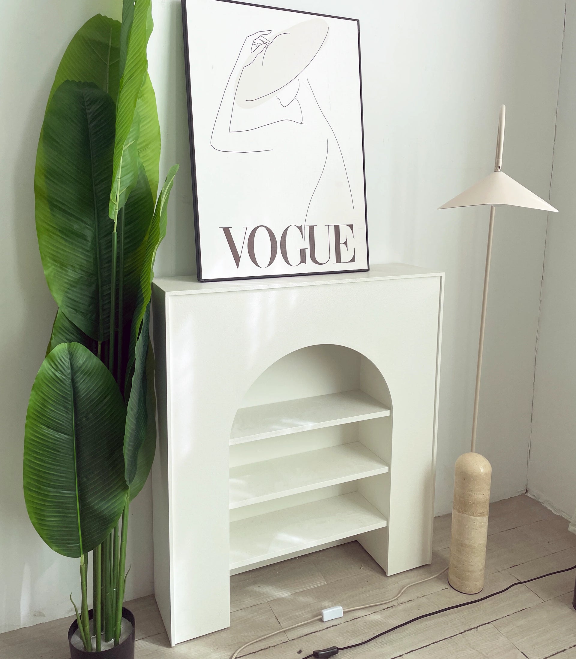 Arum Marble Floor Lamp