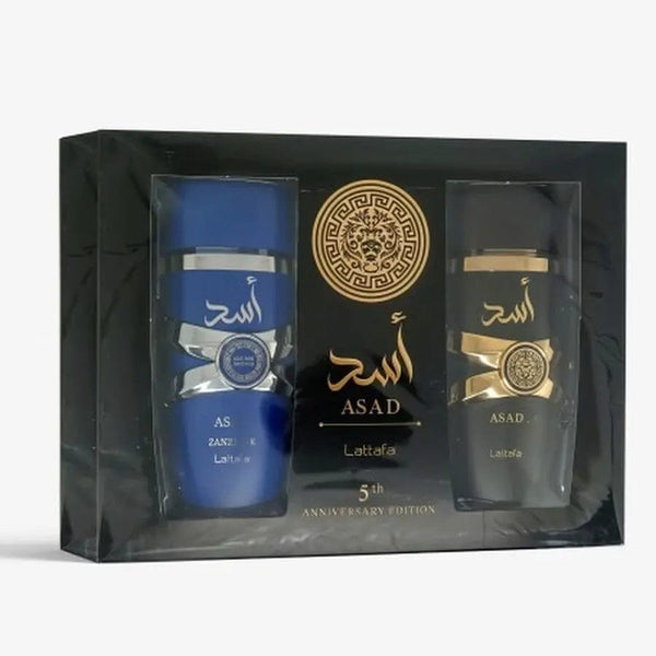 Asad By Lattafa For Men 2Pcs Set EDP Spray