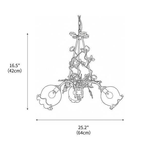 Asfour Brass Chandelier