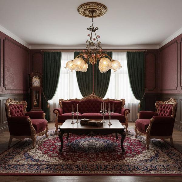 Asfour Brass Chandelier