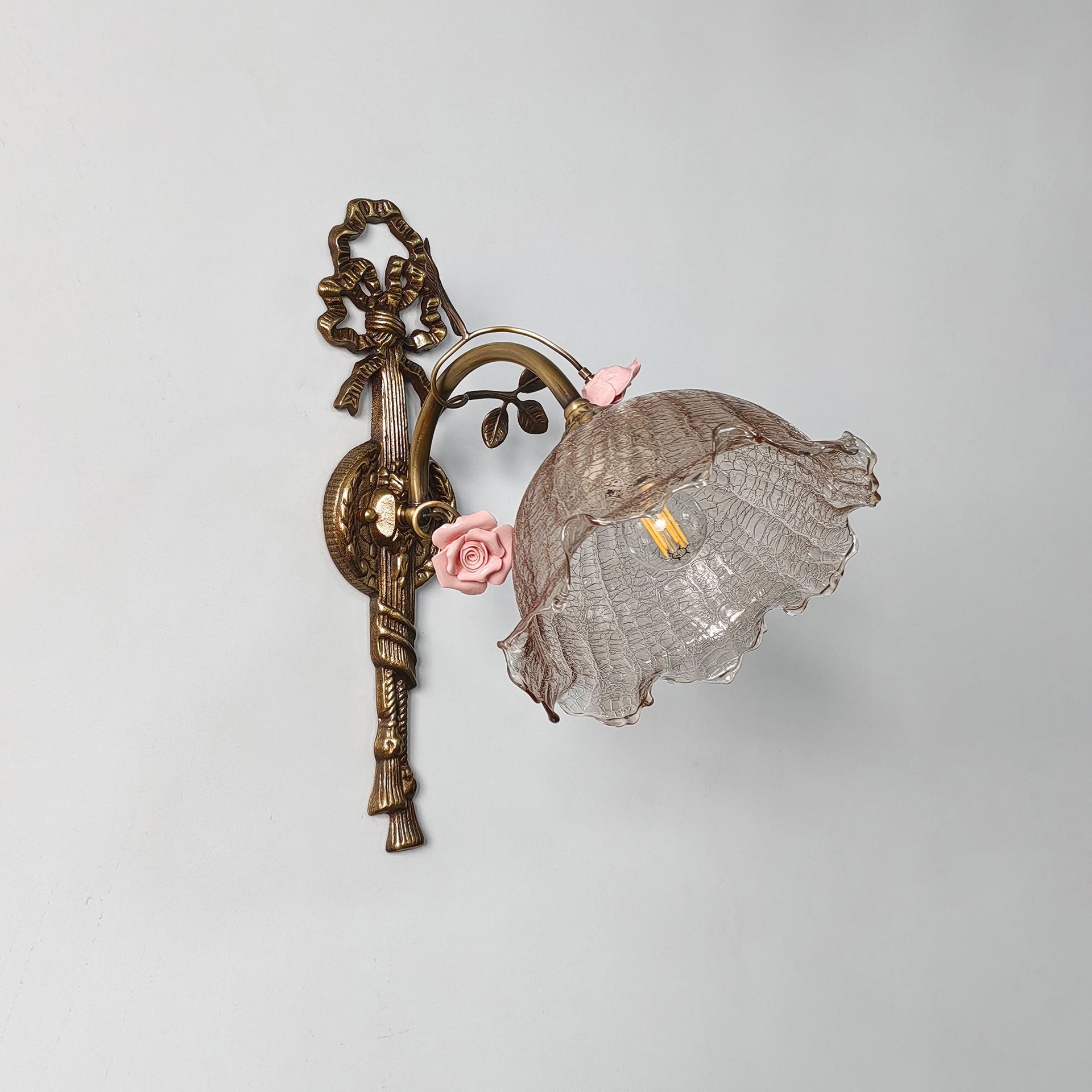 Asfour Brass Wall Lamp