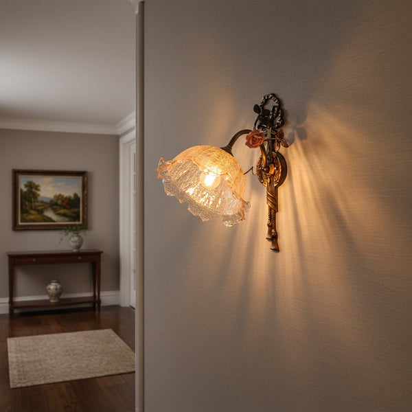 Asfour Brass Wall Lamp