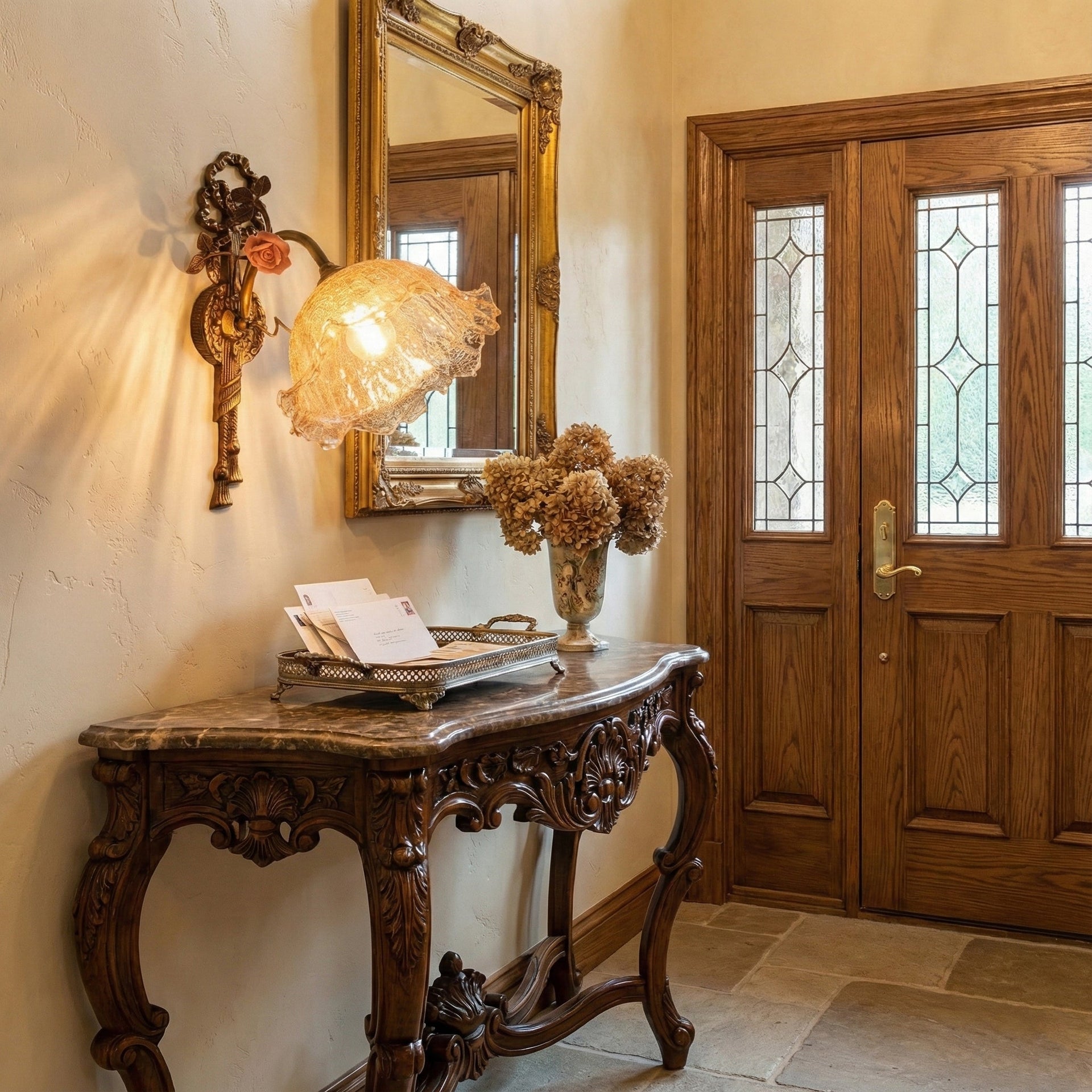 Asfour Brass Wall Lamp