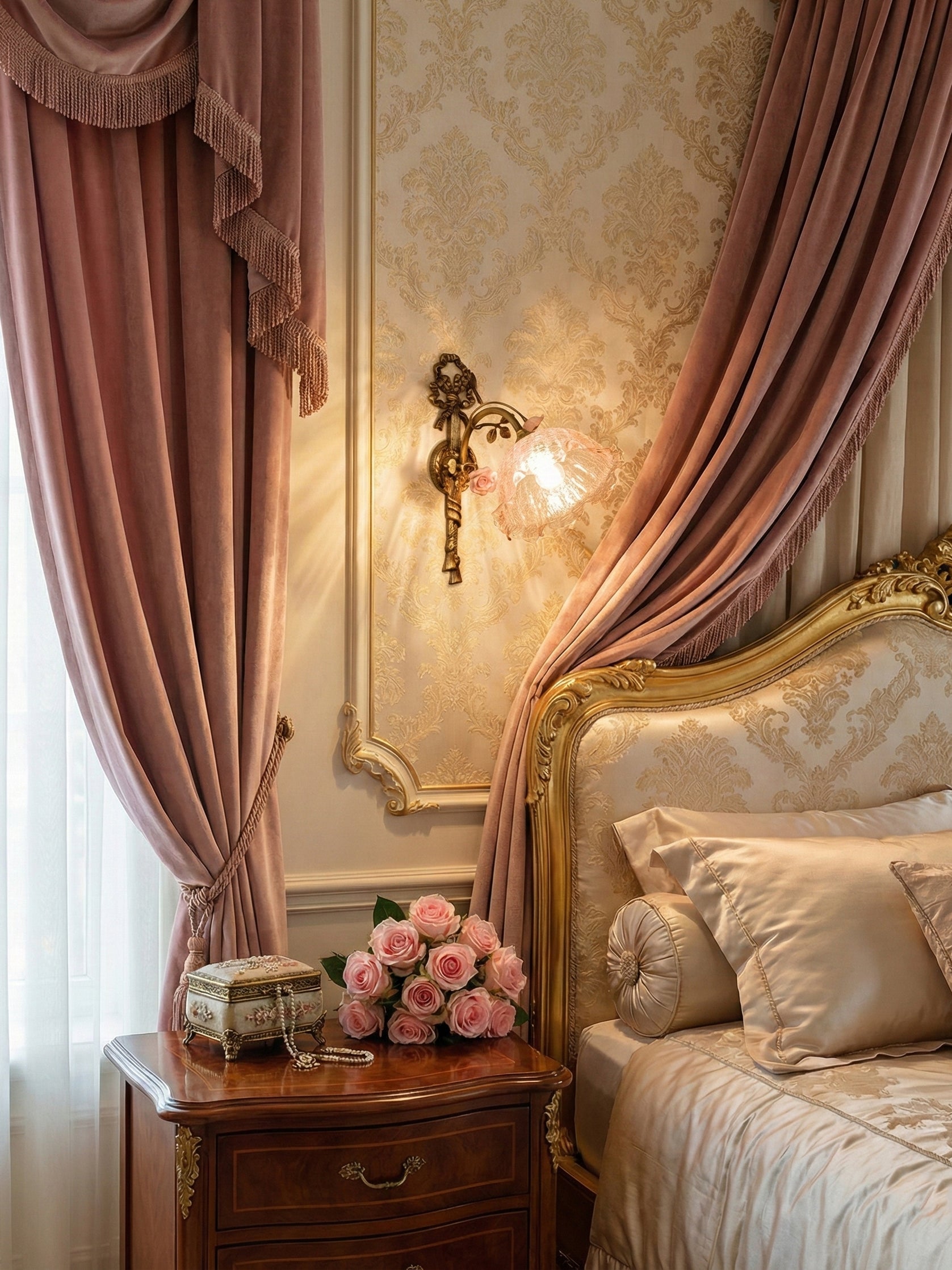 Asfour Brass Wall Lamp