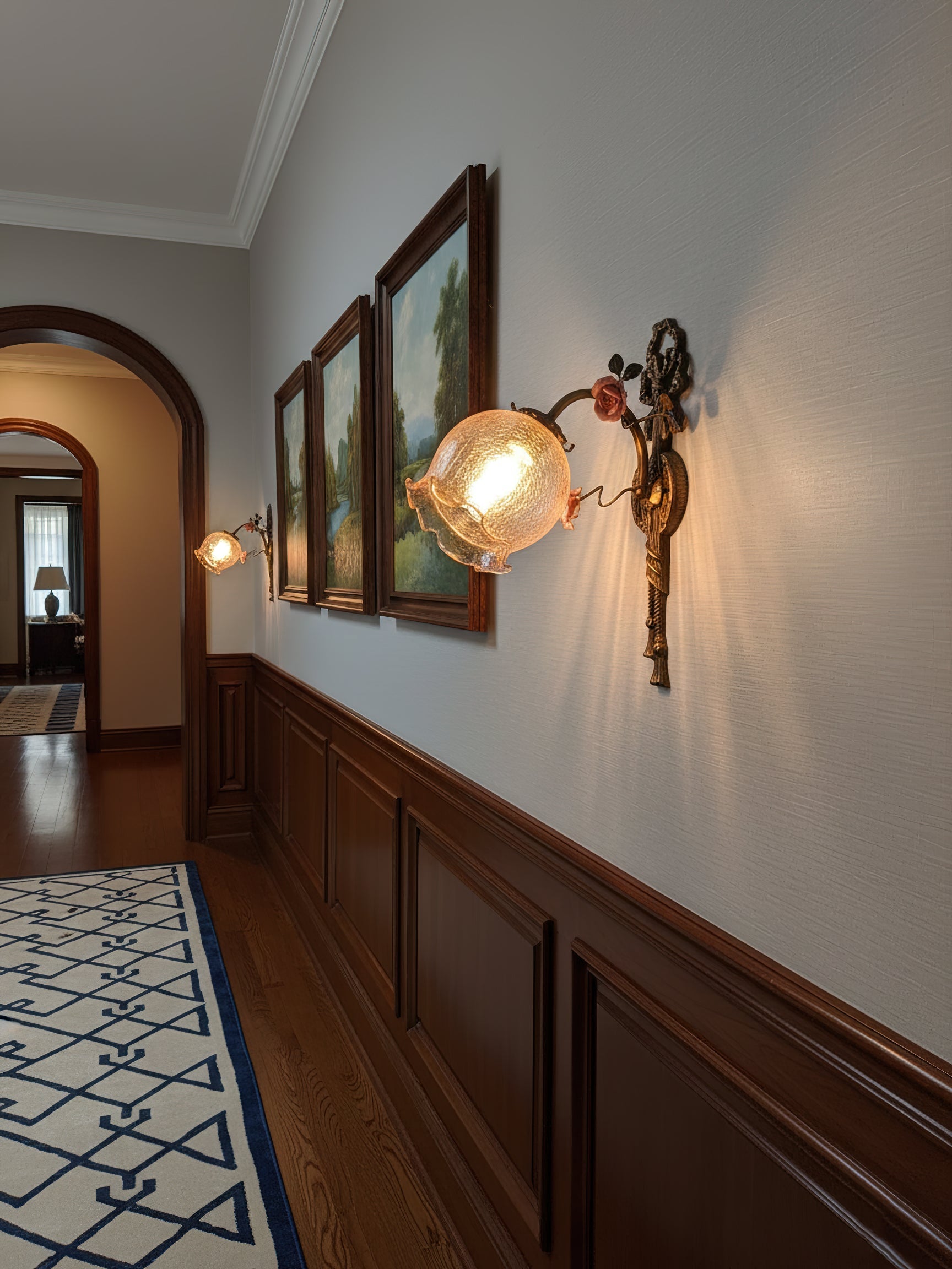 Asfour Brass Wall Lamp