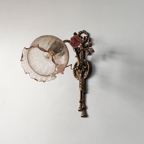 Asfour Brass Wall Lamp