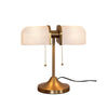 Ashby Table Lamp 15" - D38 x H20cm / D15 x H7.9″ / White & Warm Light / US Plug