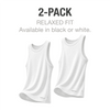 CHILL RELAXED TANK - Cooling Tencel™ - M / White