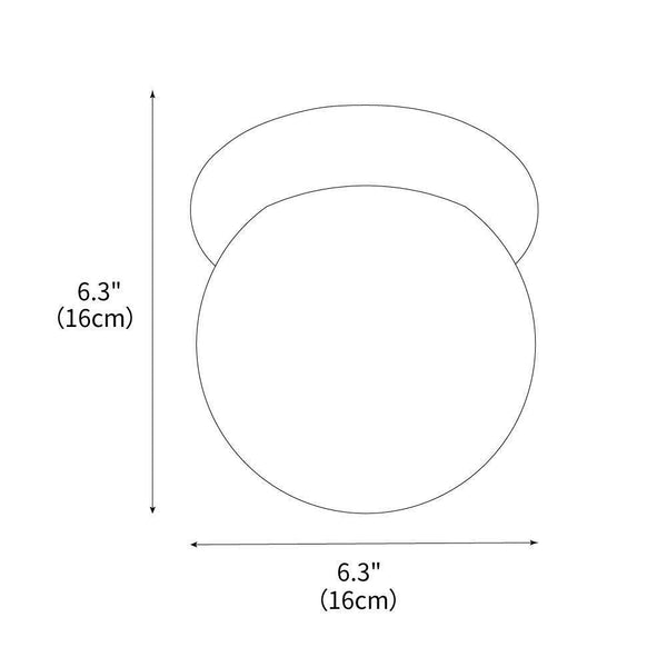 Asteroid Ceiling Lamp 6.3