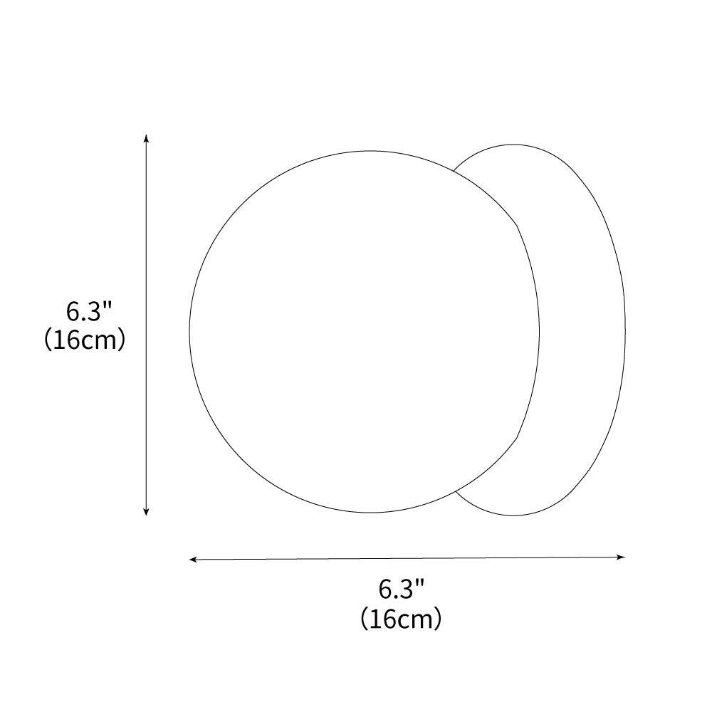 Asteroid Outdoor Wall Light 6.3