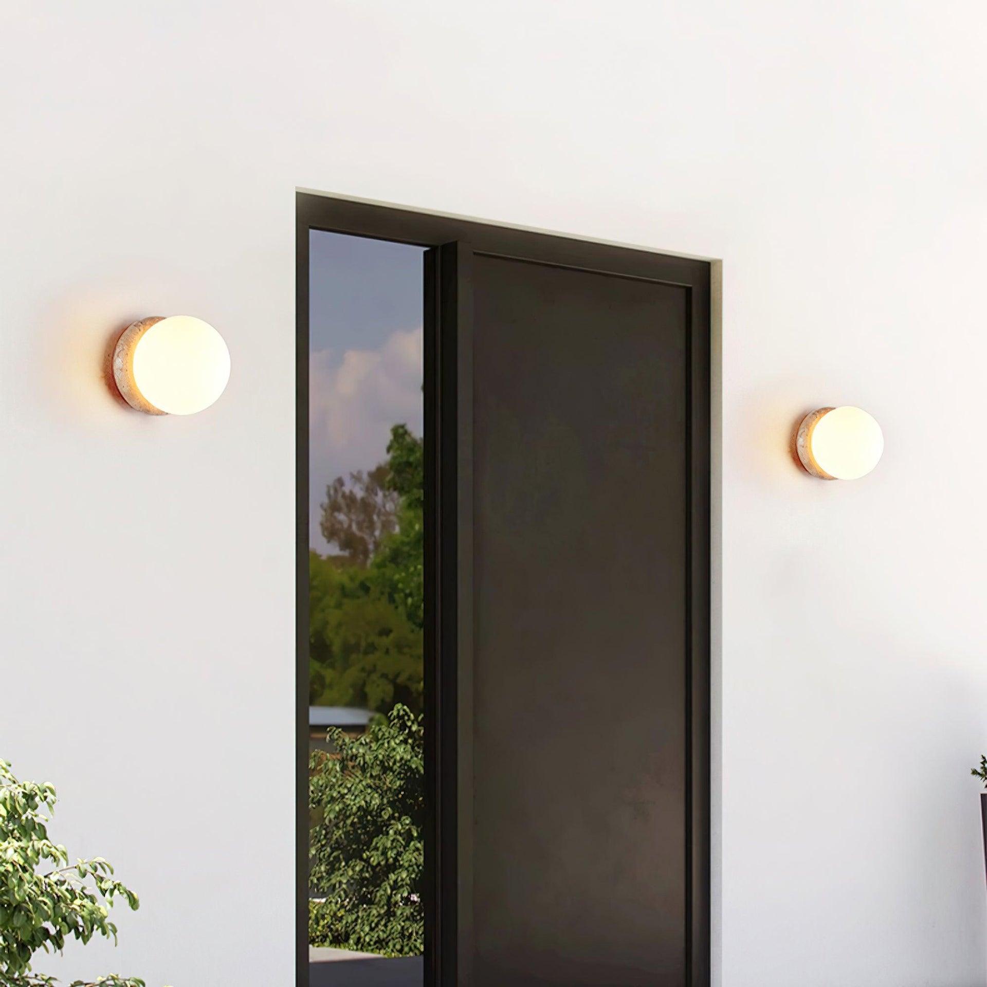 Asteroid Outdoor Wall Light 6.3