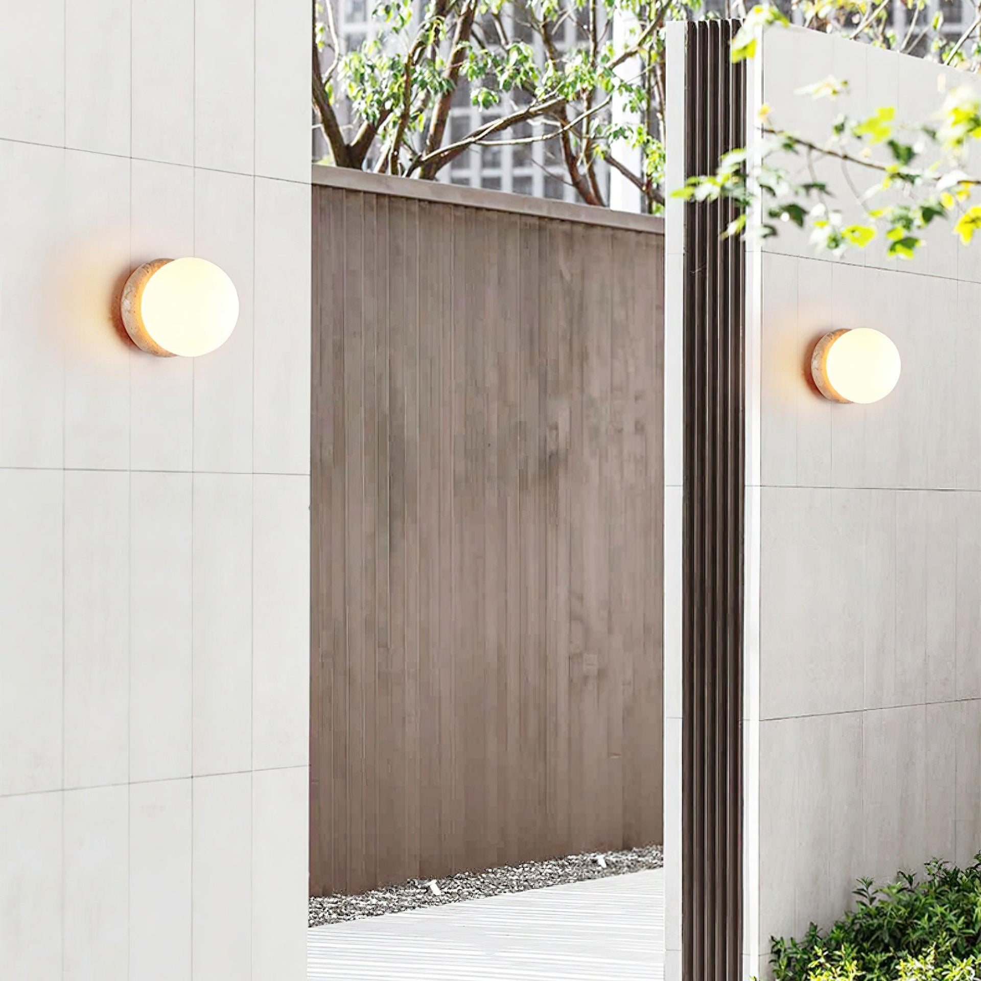 Asteroid Outdoor Wall Light 6.3