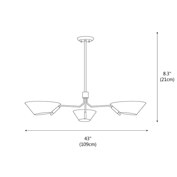 Astra Linear Chandelier