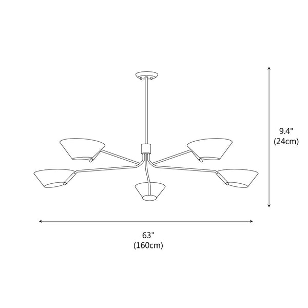 Astra Linear Chandelier