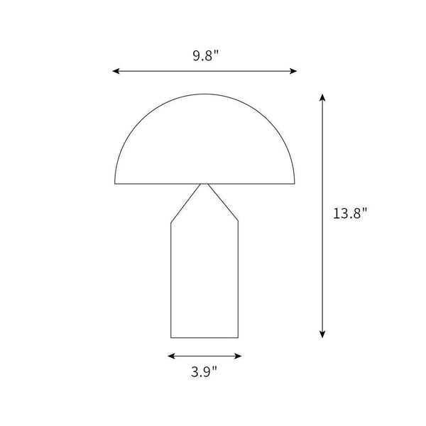 Atollo Metal Table Lamp