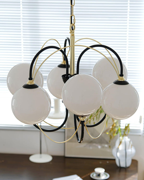 Atomic Orbit Chandelier 23.6