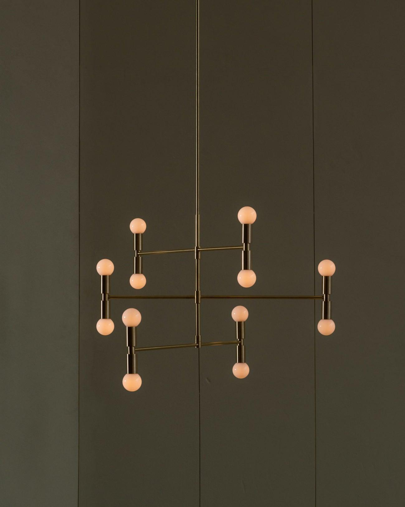 Atomium Chandelier 33.5