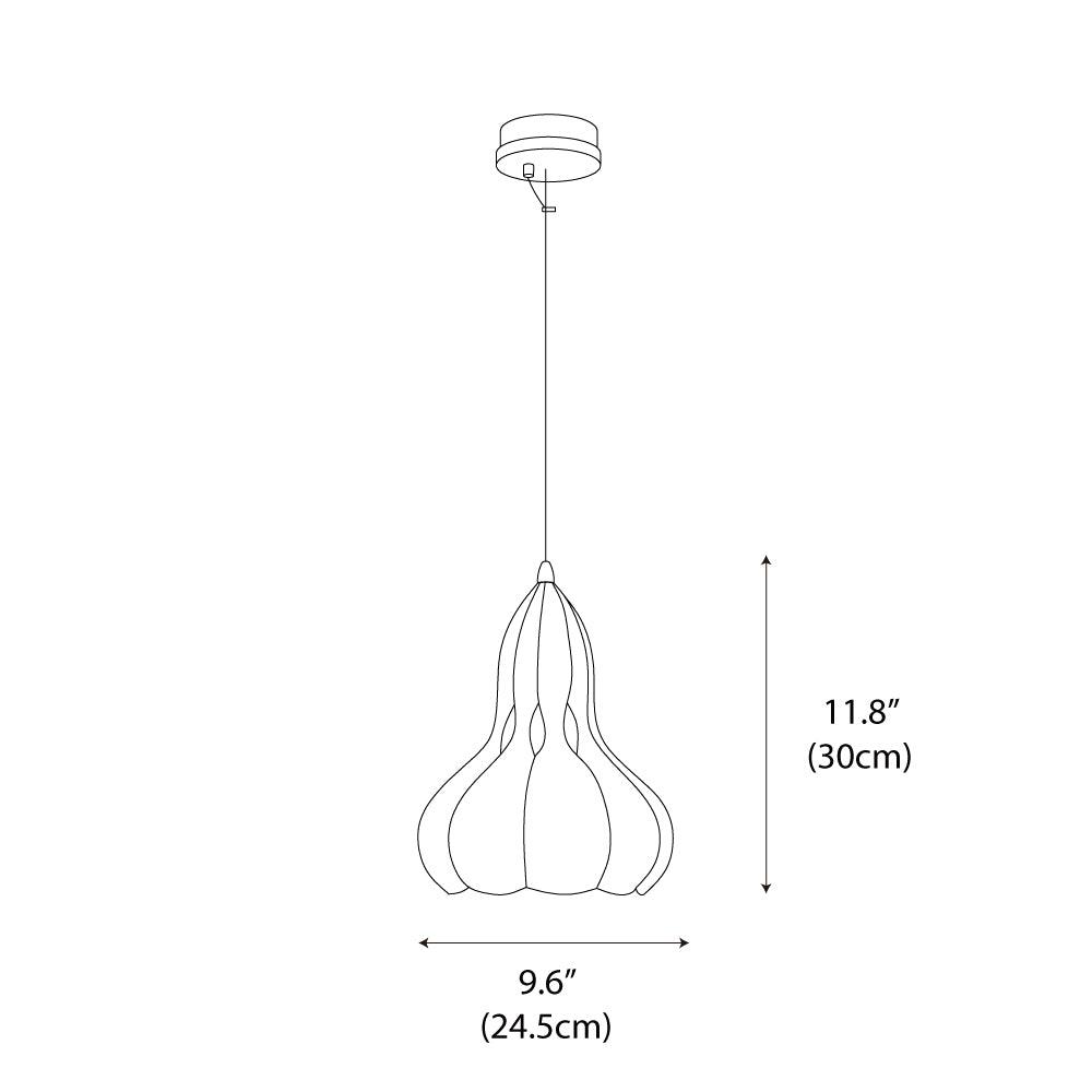Aubree Wood Pendant Lamp