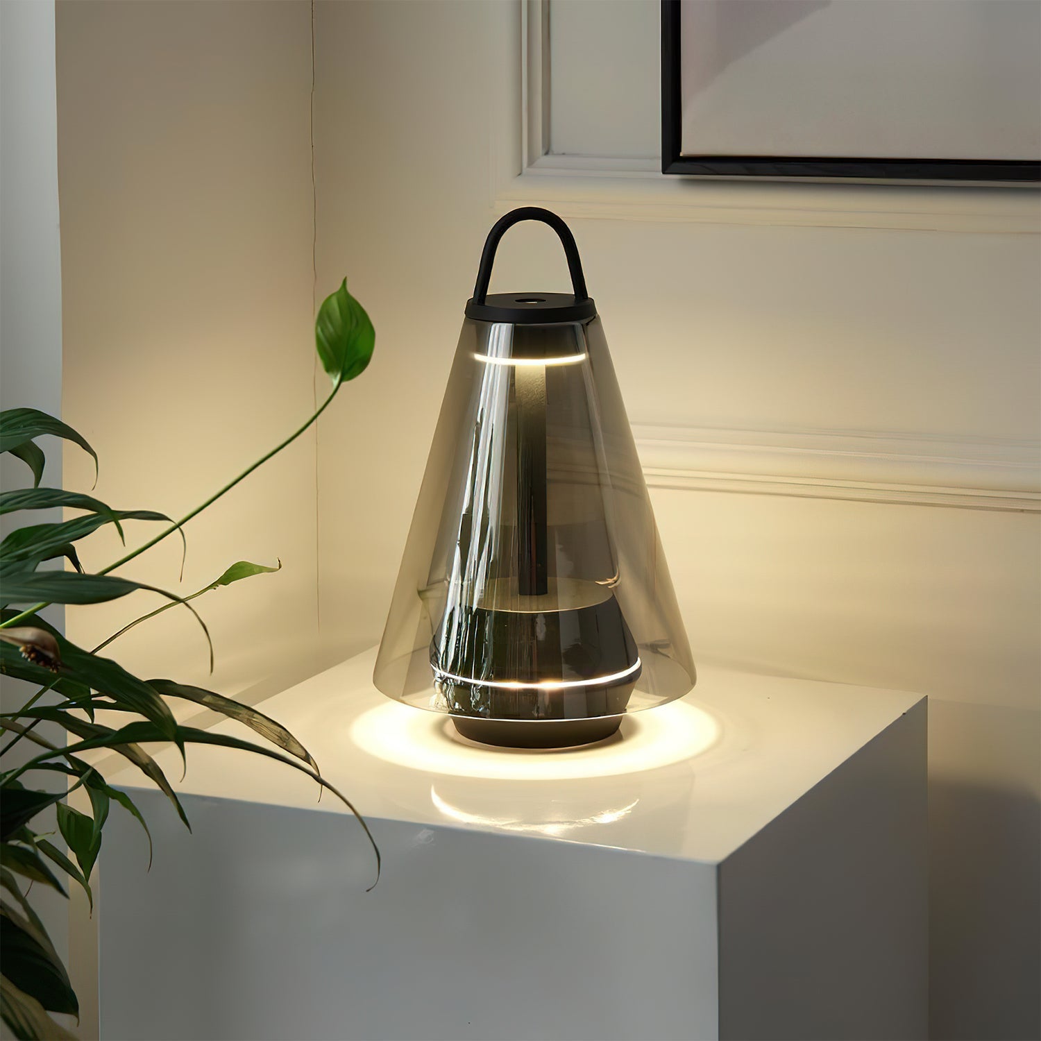 Aura Glow Portable Table Lamp 8.3″