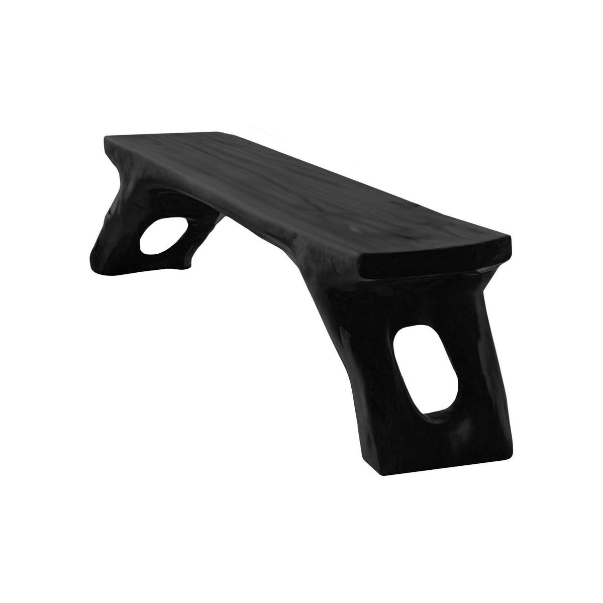 Aurea Organic Modern Solid Wood Bench