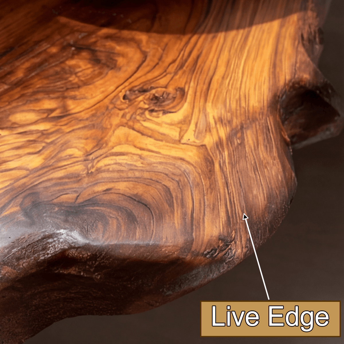 Aurelin Drift Live Edge Floating Bathroom Vanity