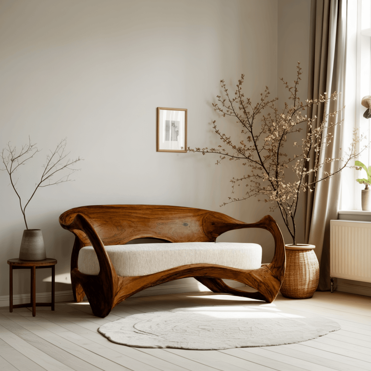 Aurelin Flow Organic Wood Sofa