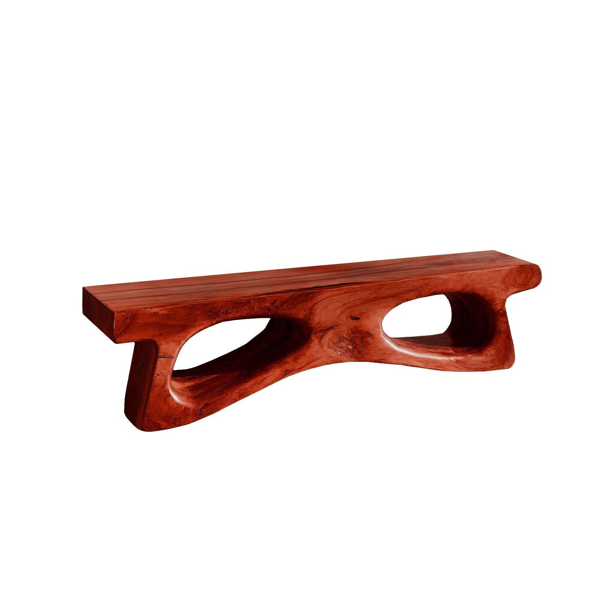 Auren Hollow Artisan Wood Bed Bench
