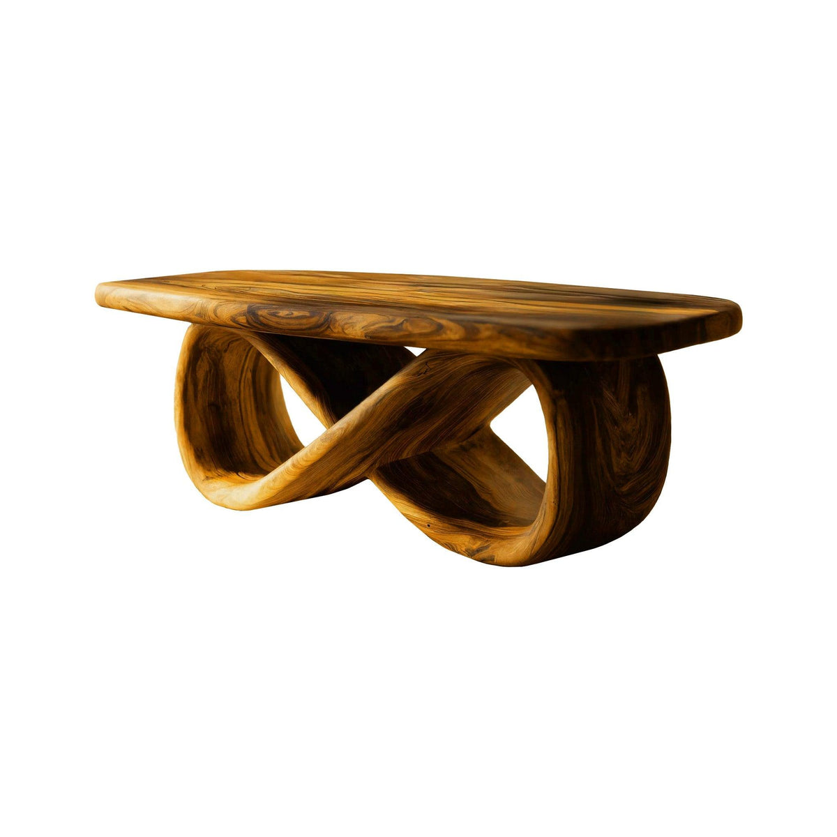 Aureon Loop Solid Wood Coffee Table