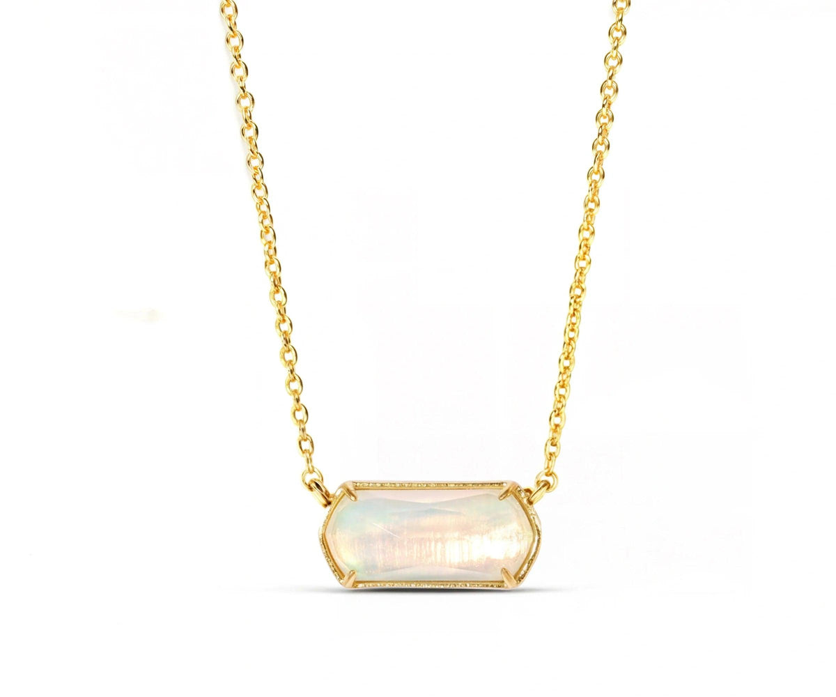 Aura Pendant Necklace - 18k Gold Plated