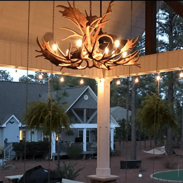 Authentic Fallow & Mule Deer Chandelier - Large - Gifts for You 'n Me