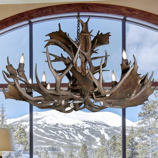 Authentic Fallow & Mule Deer Chandelier - Large - Gifts for You 'n Me