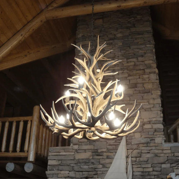 Authentic Mule Deer Chandelier - Extra Large - Gifts for You 'n Me