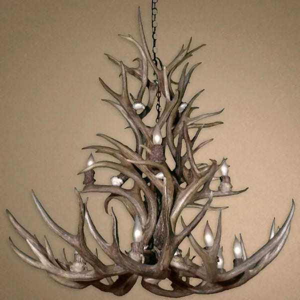 Authentic Mule Deer Chandelier - Extra Large - Gifts for You 'n Me
