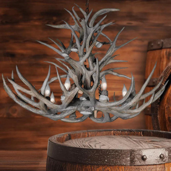 Authentic Mule Deer Royal Chandelier - Extra Large - Gifts for You 'n Me