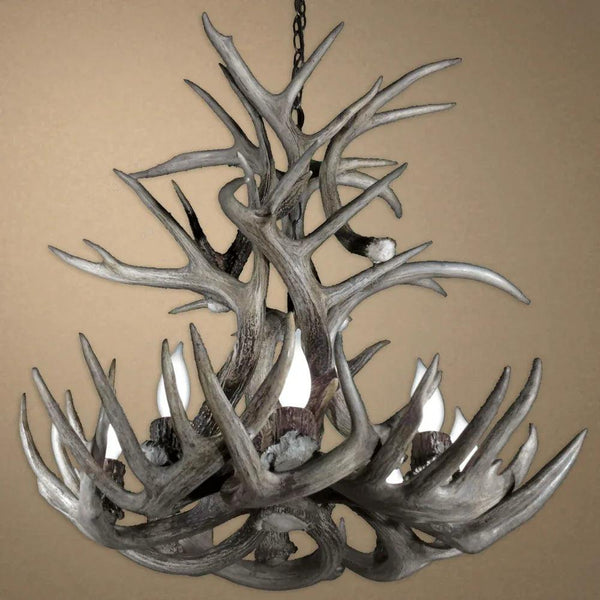 Authentic Whitetail Deer Cascade Chandelier - Extra Large - Gifts for You 'n Me