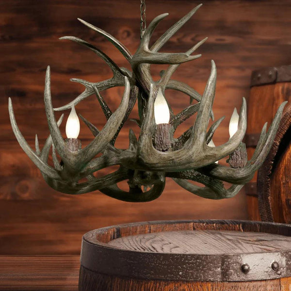 Authentic Whitetail Deer Chandelier - Large - Gifts for You 'n Me