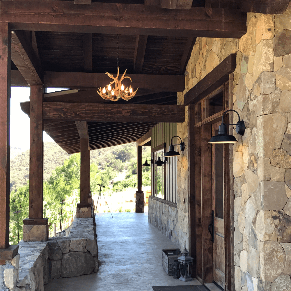 Authentic Whitetail Deer Chandelier - Large