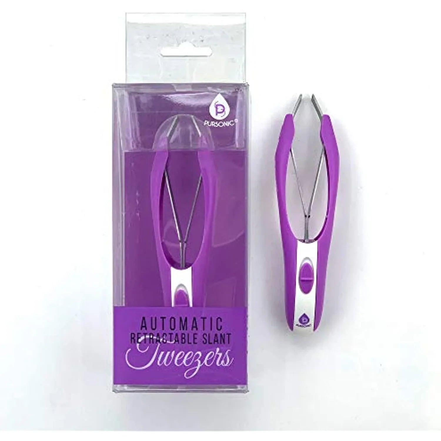 Automatic Retractable Slant Tweezers - Gifts for You 'n Me