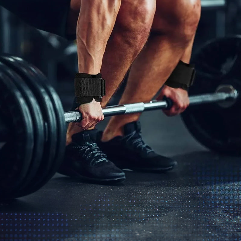 2PCS Power Hooks: Non - Slip Wrist Straps, Ideal for Gym, Pull - Ups, Powerlifting.