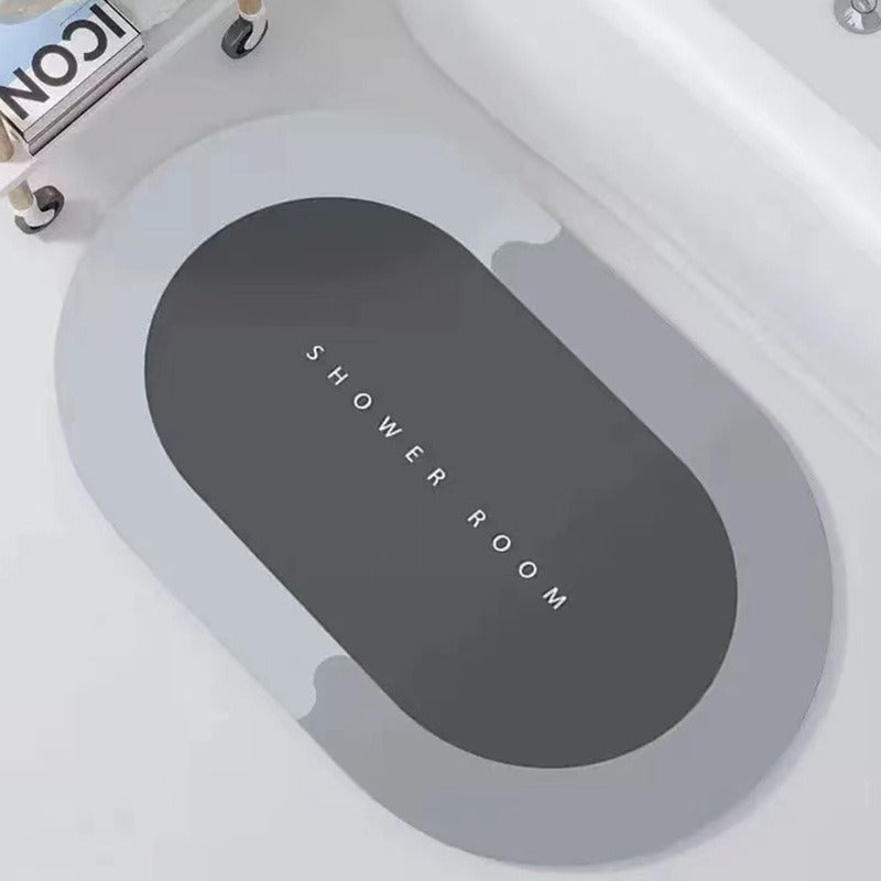 Soft cushion floor mat absorbent foot mat bathroom non-slip quick-drying toilet door carpet bathroom door mat