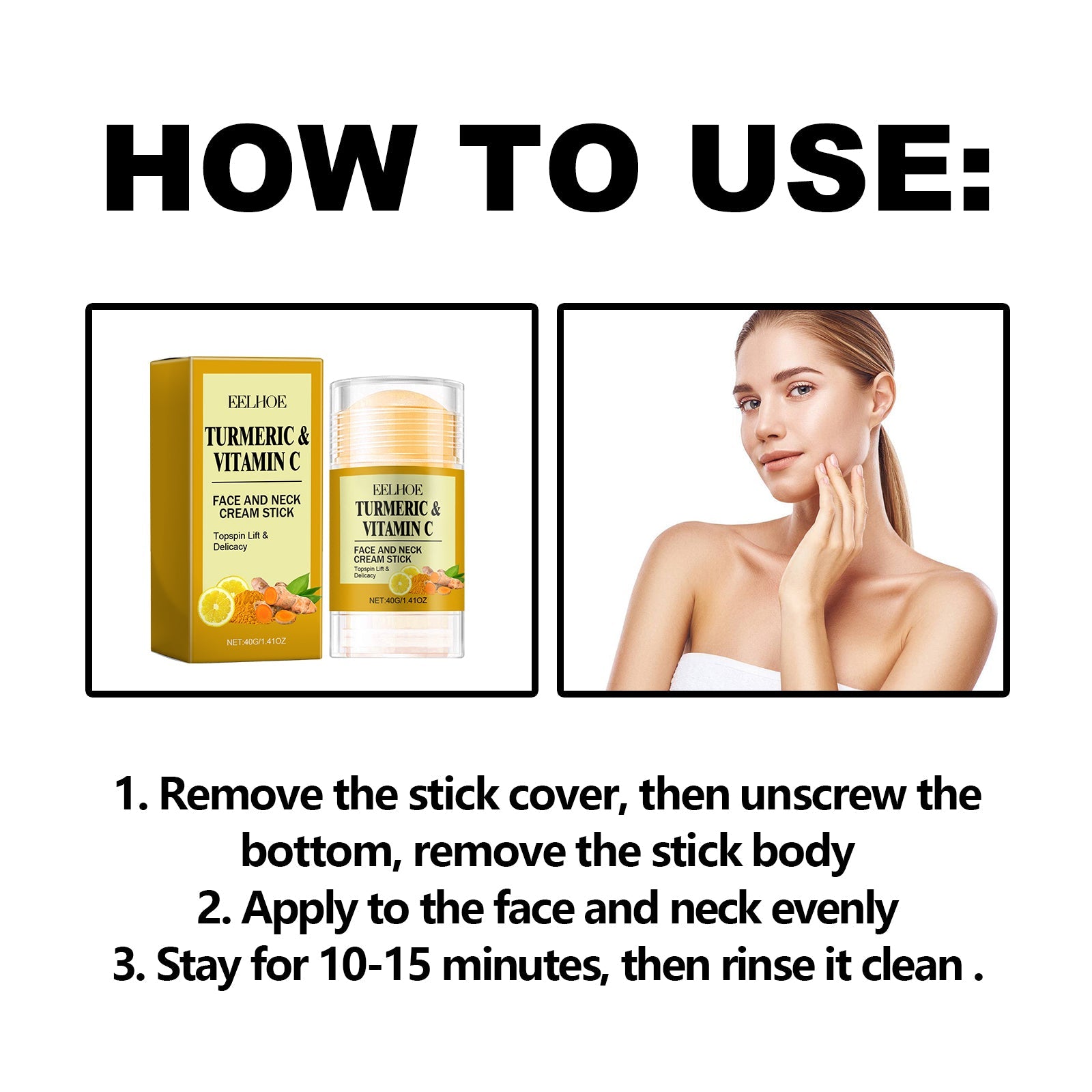 Face And Stick Neck Cream, Lift Firming And Reduce Neck Lines Facial Neck Care Moisturizing Beauty Cream