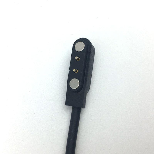 high quality Magnetic Charging Cable wire For ZL02 Smart Watch bracelet 2 Pin Black Power Charger Data Cables