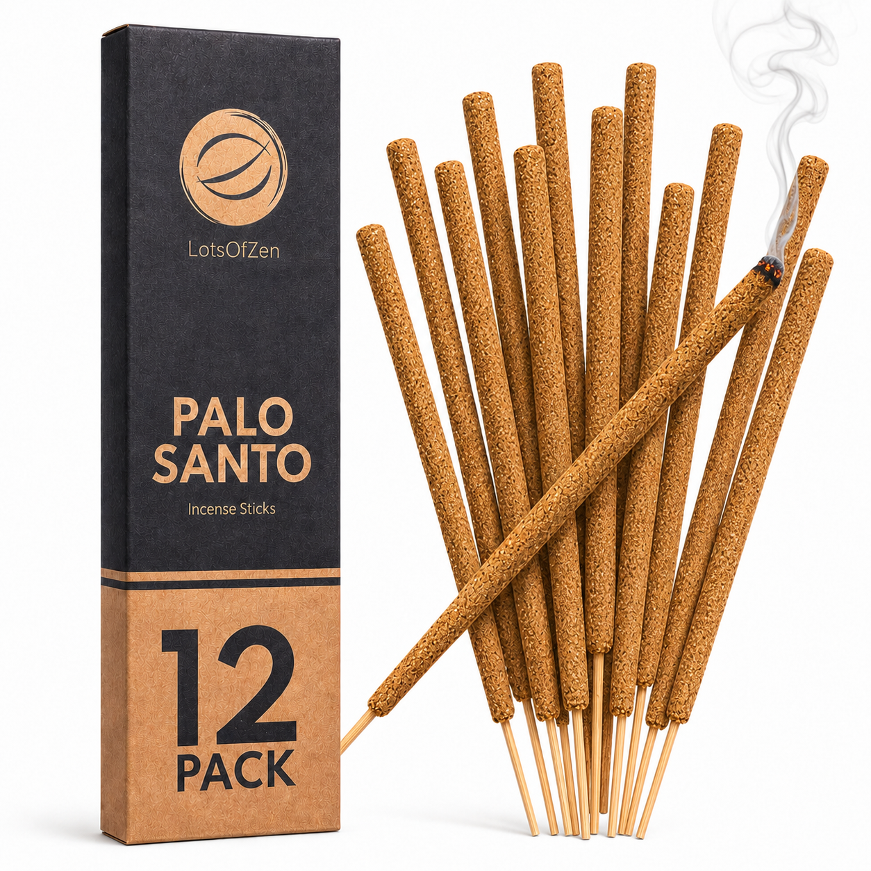 Palo Santo Incense Sticks Smudge Kit (12 Pack)