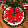Deer Head Snowflake Santa Claus Gift Box Series Christmas Tree Bottom Decoration Apron Atmosphere Decoration