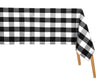 Black Cloth Tablecloth - 63 x 88"